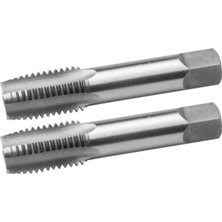 Комплект метчиков ЗУБР &quot;МАСТЕР&quot; ручных для нарезания метрической резьбы, М16 x 1,5, 2шт 4-28006-16-1.5-H2 купить в Перми