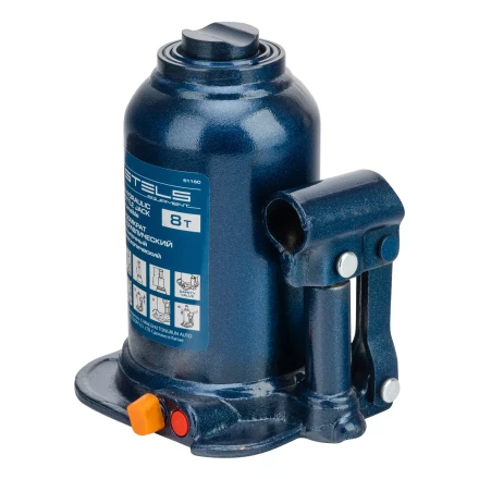 Домкрат гидравлический бутылочный телескопический Stels 51150, 8 т, подъем 180-410 мм купить в Перми