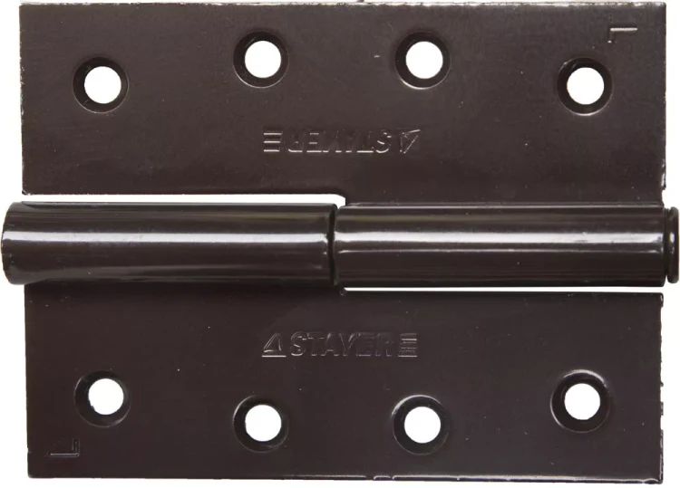 Петля дверная STAYER "MASTER" разъемная, цвет коричневый, левая, 100мм 37613-100-3L купить в Перми