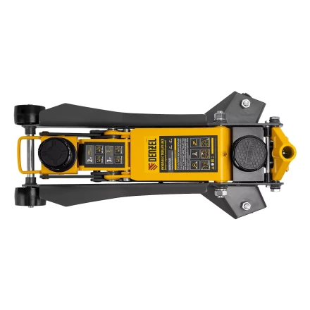 Домкрат гидравлический подкатной Denzel 51270, 2/3 т, 98-770 мм, быстрый подъем, низ. подхват, проф, SUV купить в Перми