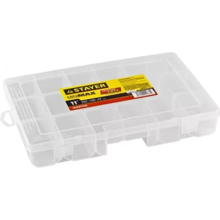 Органайзер &quot;MINIMAX&quot; пластиковый, 11&quot;, STAYER 38051-11 купить в Перми