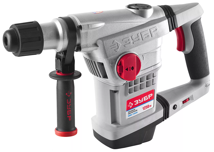 Перфоратор ЗУБР SDS-Max, 10Дж, 1250Вт, кейс ЗПМЭ-1250ЭК купить в Перми