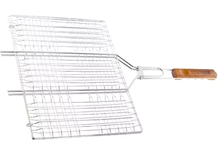 Решетка гриль 300х400 мм хромированная PALISAD Camping 69558 купить в Перми