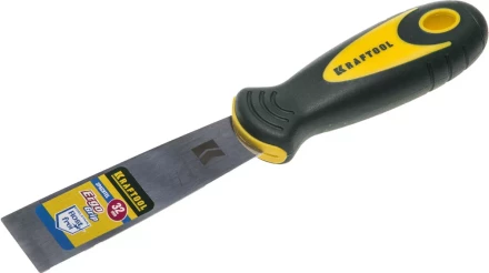 Шпательная лопатка KRAFTOOL с 2-компонент ручк, профилиров нержав полотно, 32мм 10035-030 купить в Перми