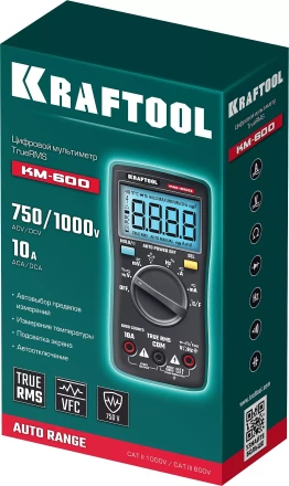 Мультиметр цифровой KM-600 59854 купить в Перми