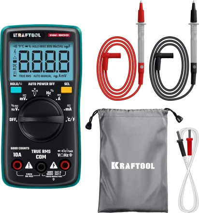 Мультиметр цифровой KM-600 59854 купить в Перми