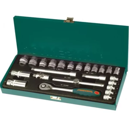Набор головок торцевых 3/8&quot;DR 6-22мм 25предметов S04Н3125S Jonnesway 47202 купить в Перми
