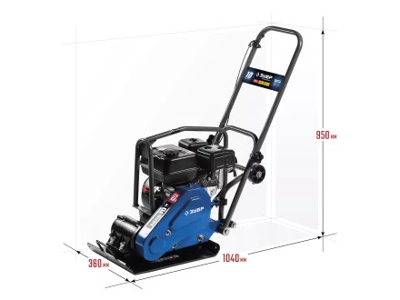 Виброплита бензиновая ЗВПБ-10 Г серия ПРОФЕССИОНАЛ купить в Перми