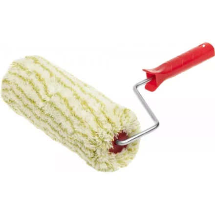 Валик ЗУБР &quot;ЭКСПЕРТ&quot; ФАСАДНЫЙ-ГИГАНТ &quot;МАКСПРОФИ&quot;, полиакрил, ворс 22мм, ручка 8мм, d=68/250мм 03508-25 купить в Перми