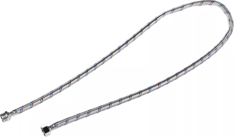 Подводка гибкая STAYER для воды, оплетка из нержавеющей стали, г/ш 1/2" - 1,2м 51015-G/S-120 купить в Перми