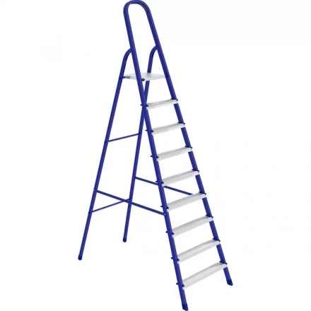 Стремянка 9 ступеней стальная АЛЮМЕТ 97773 купить в Перми