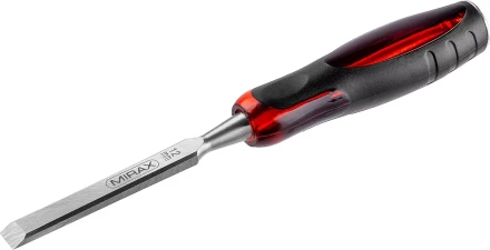 Стамеска MIRAX с двухкомпонентной прозрачной рукояткой, 12мм 1810-12 купить в Перми