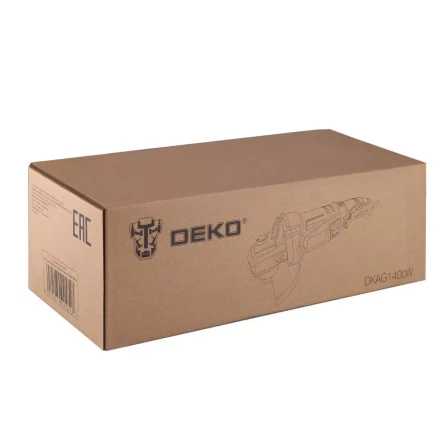 Углошлифовальная машина УШМ DEKO DKAG1400W, 063-2201 купить в Перми