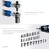 ЗУБР Профессионал-39 набор 39 шт: трещетка, отвертка-битодержатель с насадками (25180) купить в Перми