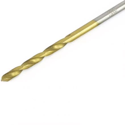 Сверло по металлу 3,8мм HSS нитридтитановое покрытие цилиндрический хвостовик MATRIX 717380 купить в Перми