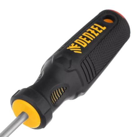 Отвертка PH1х150 мм, CrV, трехкомпонентная рукоятка Denzel 12176 купить в Перми