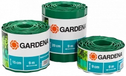 Бордюр зеленый 15 см, длина 9 м GARDENA