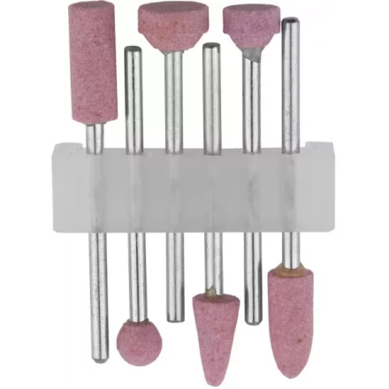 Набор STAYER: Насадки шлифовальные абразивные с оправкой, оксид алюминия, 6шт 29920-H6 купить в Перми