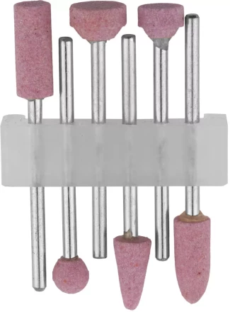 Набор STAYER: Насадки шлифовальные абразивные с оправкой, оксид алюминия, 6шт 29920-H6 купить в Перми