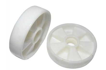 Колесо нейлоновое 200х50 мм без подшипника для тележек гидравлических BF/WB/RHP 1011980 купить в Перми