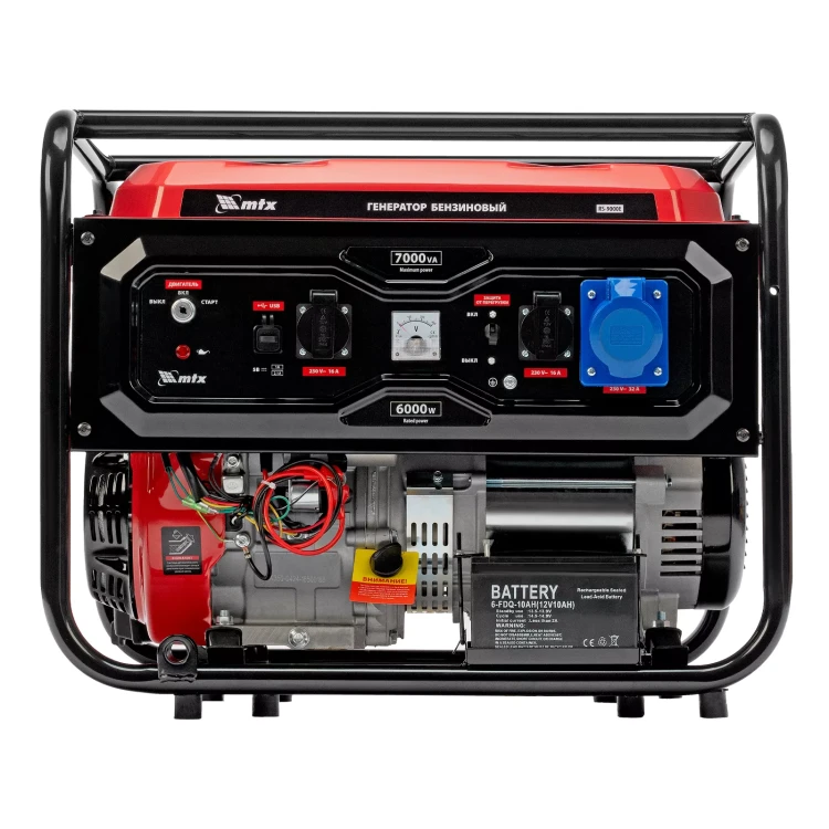 Генератор бензиновый MTX RS-9000E, 7 кВт, 230В, электростартер купить в Перми