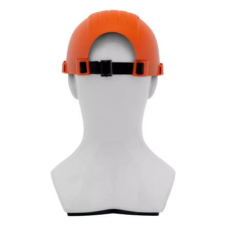 Каскетка защитная &quot;Стиль&quot;, пластиковая, оранжевая Сибртех 89169 купить в Перми