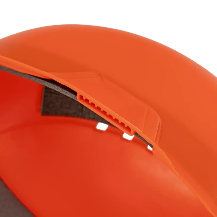 Каскетка защитная &quot;Стиль&quot;, пластиковая, оранжевая Сибртех 89169 купить в Перми