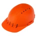 Каскетка защитная &quot;Стиль&quot;, пластиковая, оранжевая Сибртех 89169 купить в Перми
