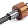 HSS-TiN коронка MESSER  20мм с центр. сверлом и толкающей пружиной для  лист. материала  до 2 мм ц/х купить в Перми