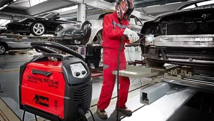 Сварочный полуавтомат TECHNOMIG 180 DUAL SYNERGIC  EURO Telwin купить в Перми