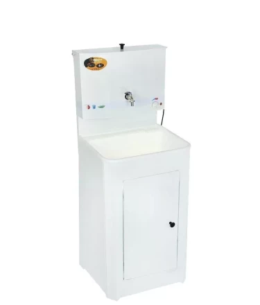 Умывальник дачный с подогревом ЛЮКС Вихрь пластик белый купить в Перми