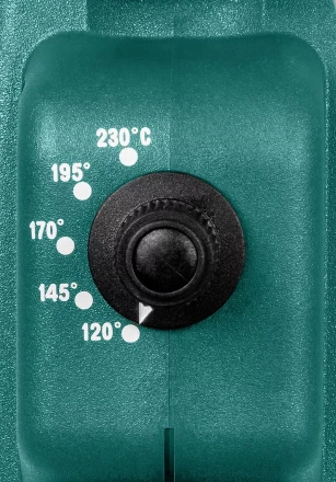 Пистолет клеевой (термоклеящий) &quot;PRO&quot;, KRAFTOOL 06843-300-12, электр, двухкомп корпус, регулятор темп, выход клея 1,5 кг/час, d=12мм, 300Вт 06843-300-12 купить в Перми