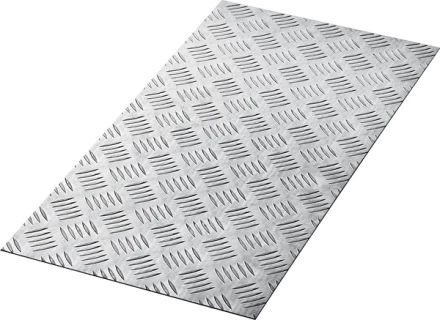 ЗУБР Квинтет, 300 х 600 х 1.5 мм, алюминиевый рифленый лист, Профессионал (53833) купить в Перми