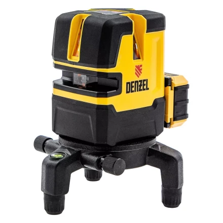 Лазерный уровень LX 05 Red, 20 м, 635 нм, аккумулятор Li 5200 mAh, резьба 5/8&quot; Denzel 35071 купить в Перми